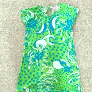 Lilly Pulitzer Girls 6/7 cotton dress